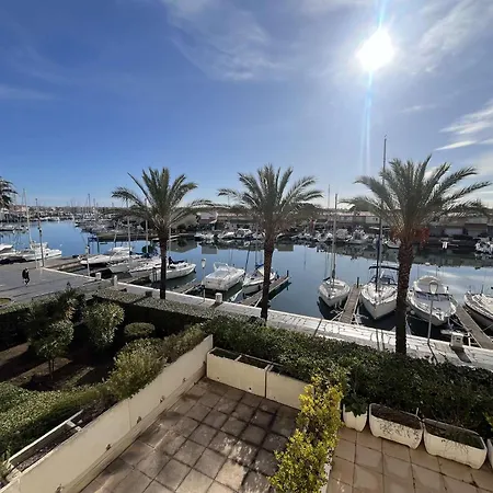 Studio- Vue Port - Cap D'agde Ct040-020 아파트 아그