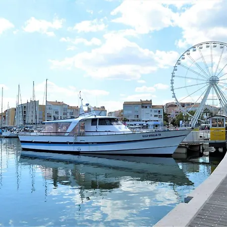 Studio- Vue Port - Cap D'agde Ct040-020 아파트 *